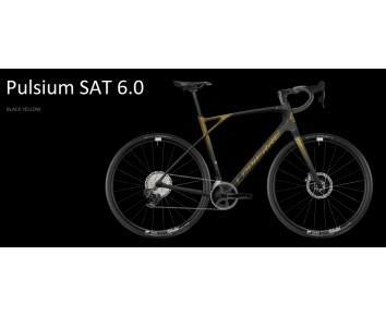 Lapierre Pulsium SAT 6.0 Black Yellow Road Bike 2024